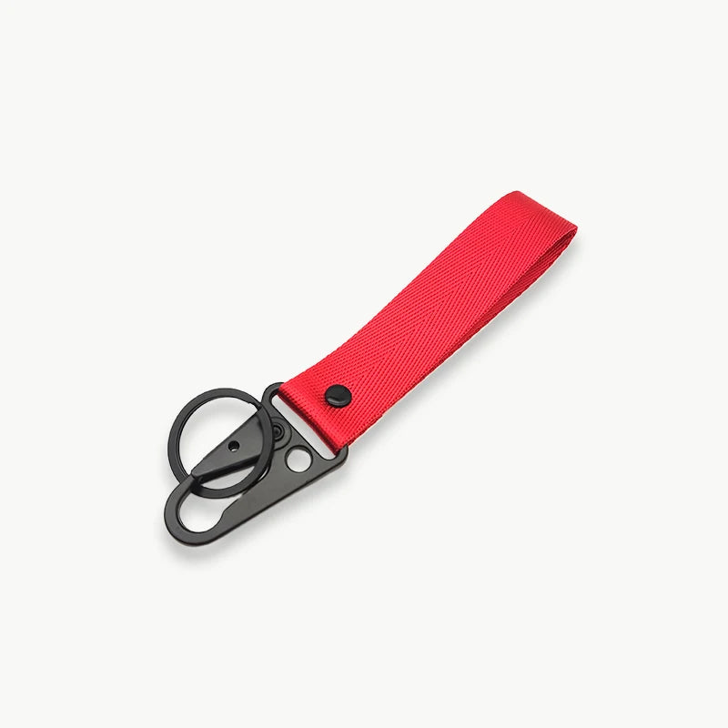 Personalisierter Schlüsselanhänger fürs Handgelenk – Mit eigenem Text oder Logo | Lanyard mit Clip für Auto & Motorrad, Unisex Design