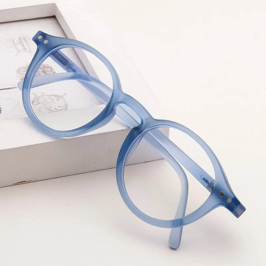 Fashion Kids Anti-blue Light Glasses Vintage Round Frame Boys Girls Computer Glasses Protection Eyeglasses Plain Glasses Kaufschwan®