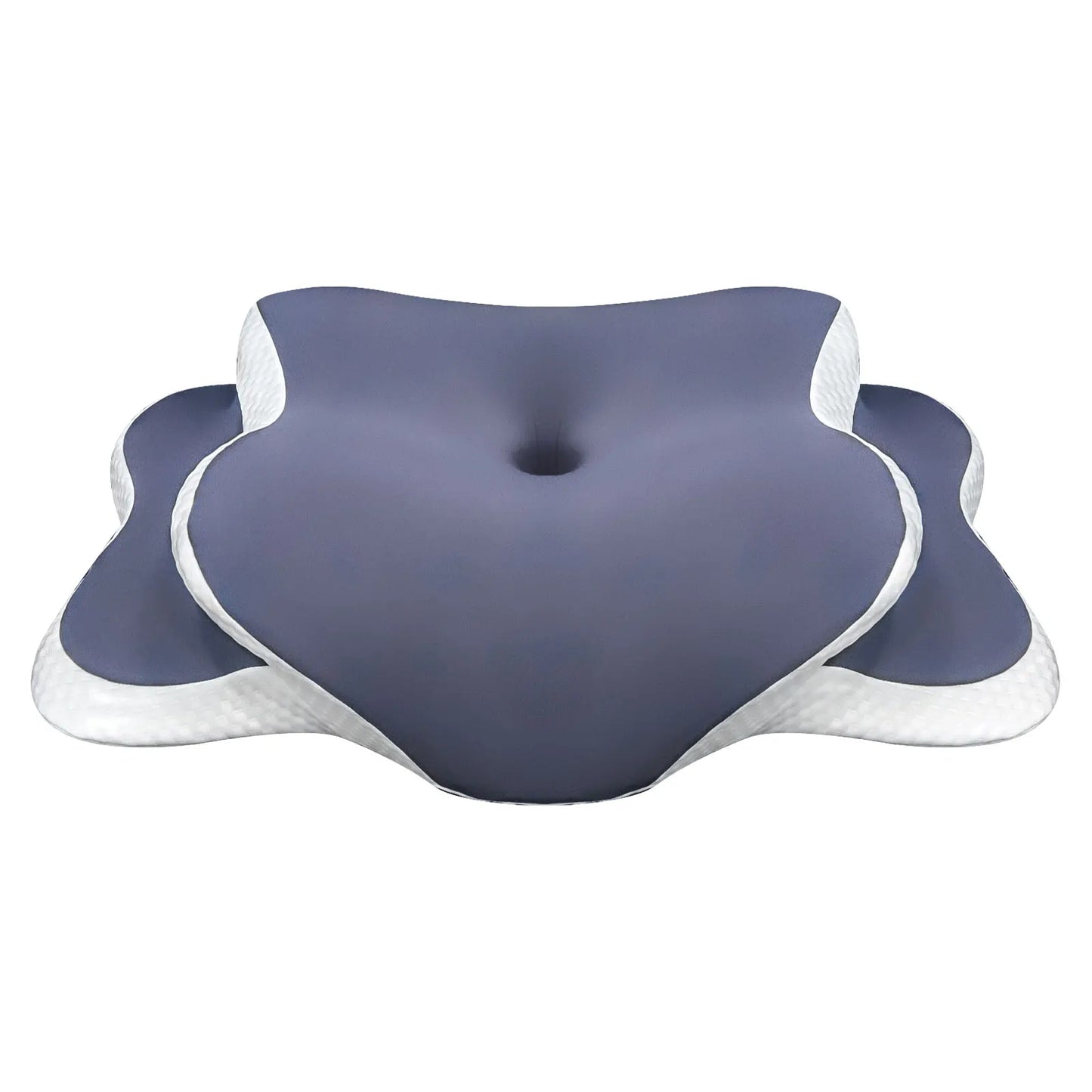 Memory Foam Nackenkissen – Ergonomisches Orthopädisches Konturkissen für Nackenstütze & Schmerzlinderung | Für Seiten-, Rücken- & Bauchschläfer Kaufschwan® Lila