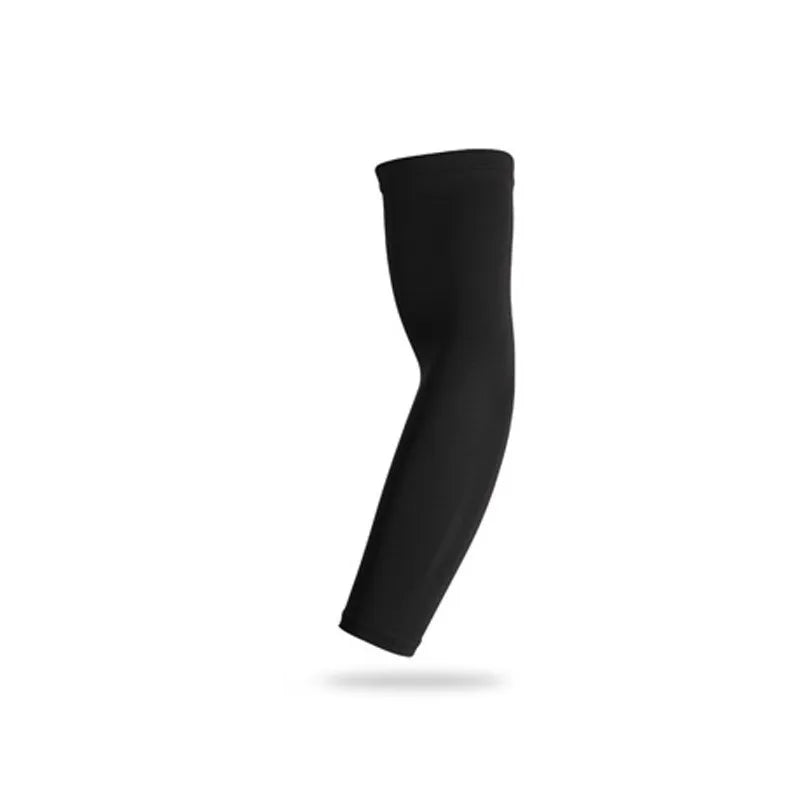 1 Stück Sport Kompressions Armmanschette – UV Schutz Ärmel für Basketball, Laufen, Radfahren & Volleyball Kaufschwan® 1 Stück Schwarz XXL