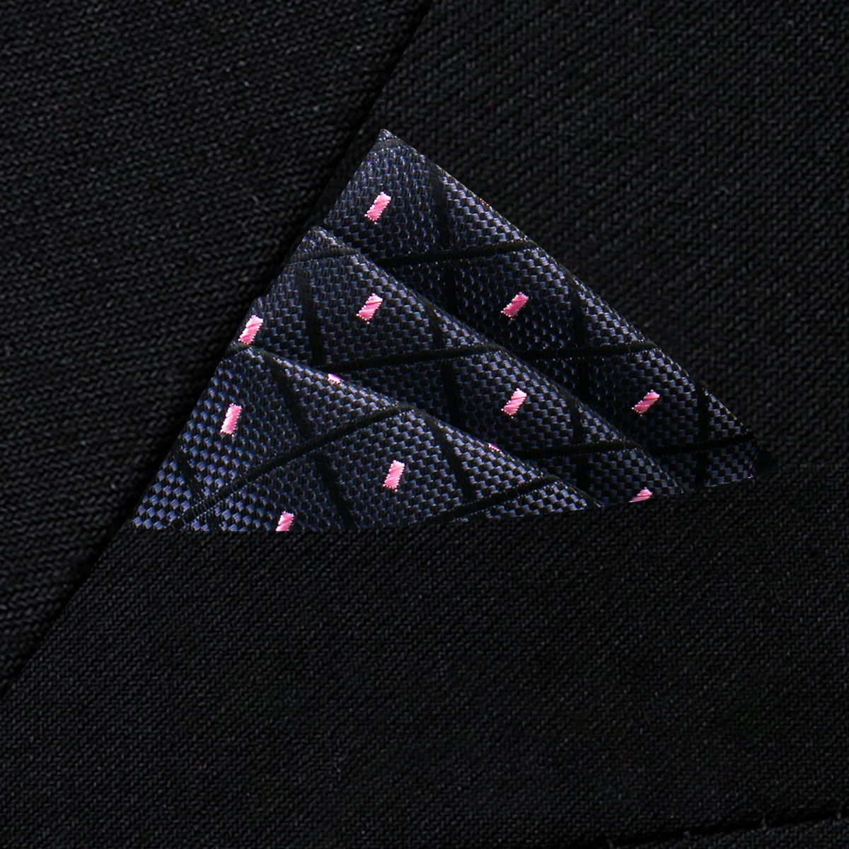 Herren Einstecktuch in Premiumqualität – Neues Design, Einfarbig oder Paisley, Schwarzes Anzug Accessoire in Vielen Farben Kaufschwan®