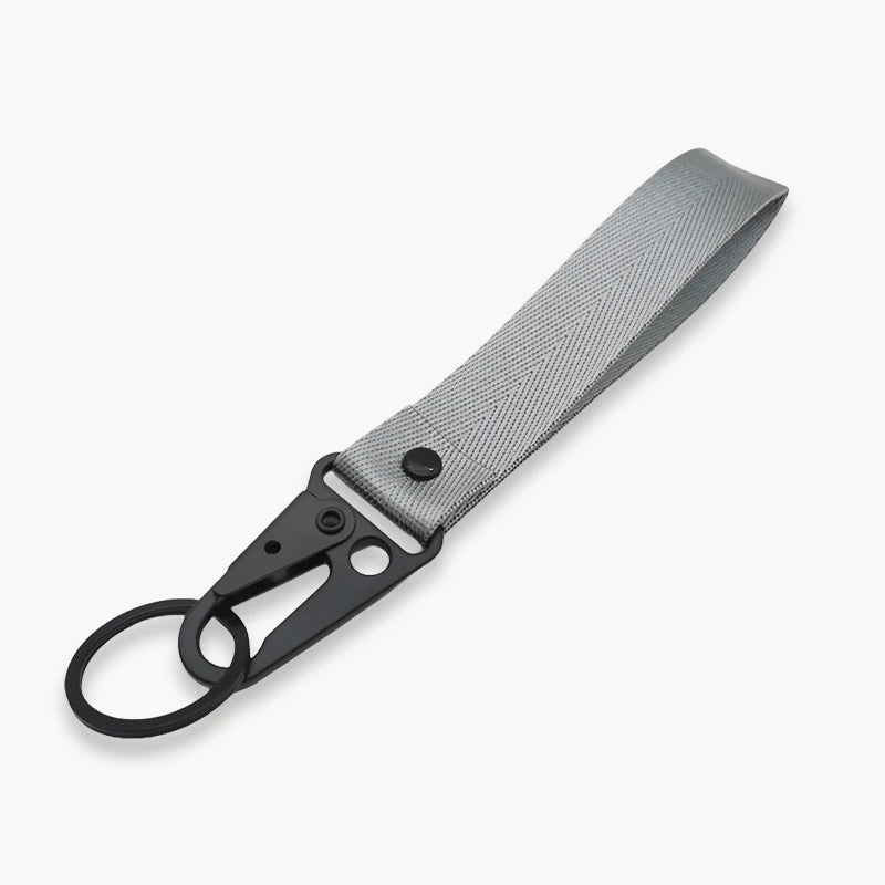 Personalisierter Schlüsselanhänger fürs Handgelenk – Mit eigenem Text oder Logo | Lanyard mit Clip für Auto & Motorrad, Unisex Design