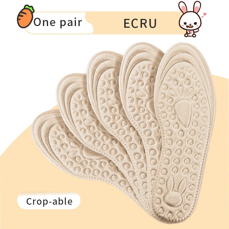 Kinder Memory Foam Einlegesohlen | Sportliche Unterstützung & Lauf-Einlagen | Deodorierende & Atmungsaktive Polster für Jungen & Mädchen Sneaker Kaufschwan® Beige 30-34(220mm)