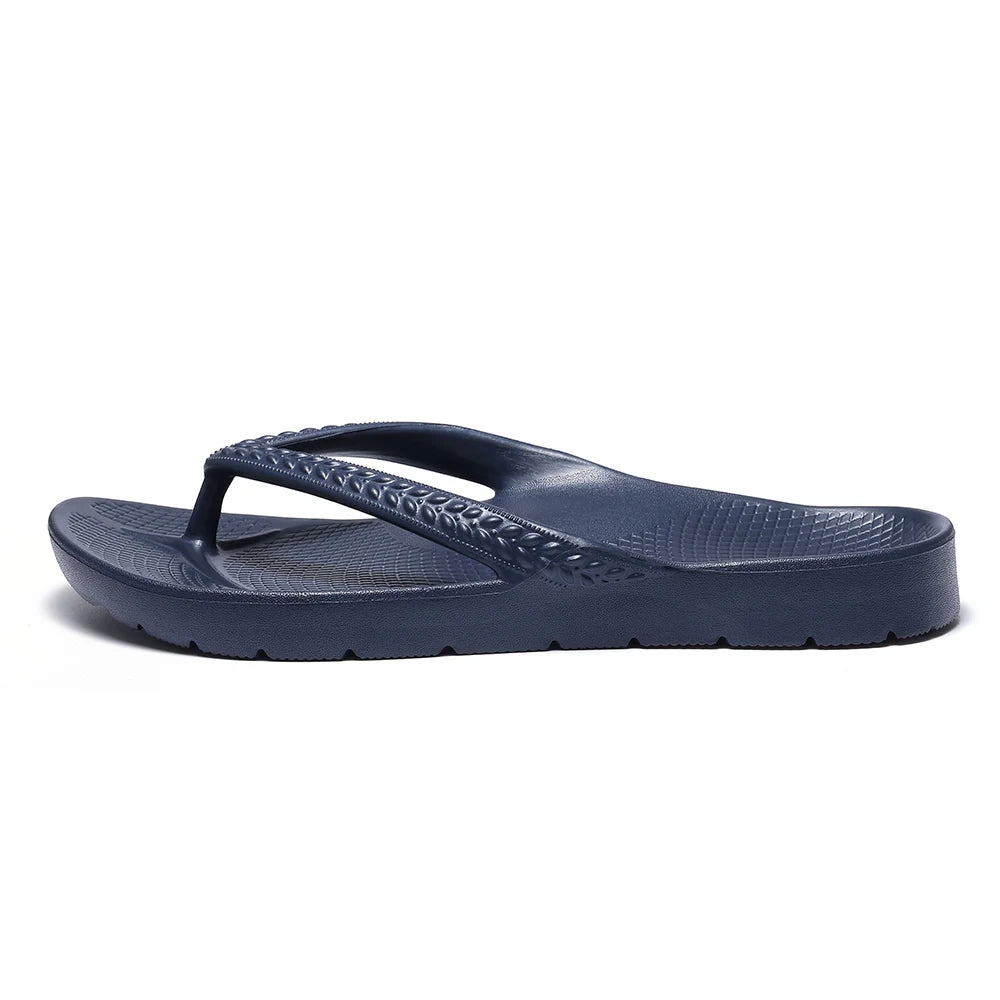 Flip-Flops für Herren | Sommer-Orthopädische Sandalen | Plantarfasziitis-Linderung | Weiche, Leichte Hausschuhe