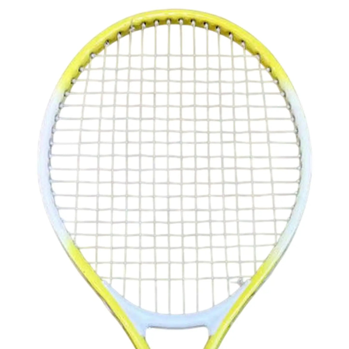 Tennis Schläger – Robuster Tennisschläger mit Hochfesten Nylon-Saiten | Praktisches Tennis Equipment für Park, Garten & Freizeitspiele Kaufschwan®