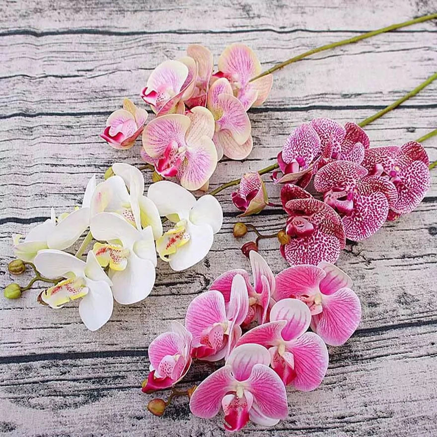 3D Künstliche Schmetterlings-Orchideen – Kunststoffblumen für Zuhause, –  Kaufschwan®