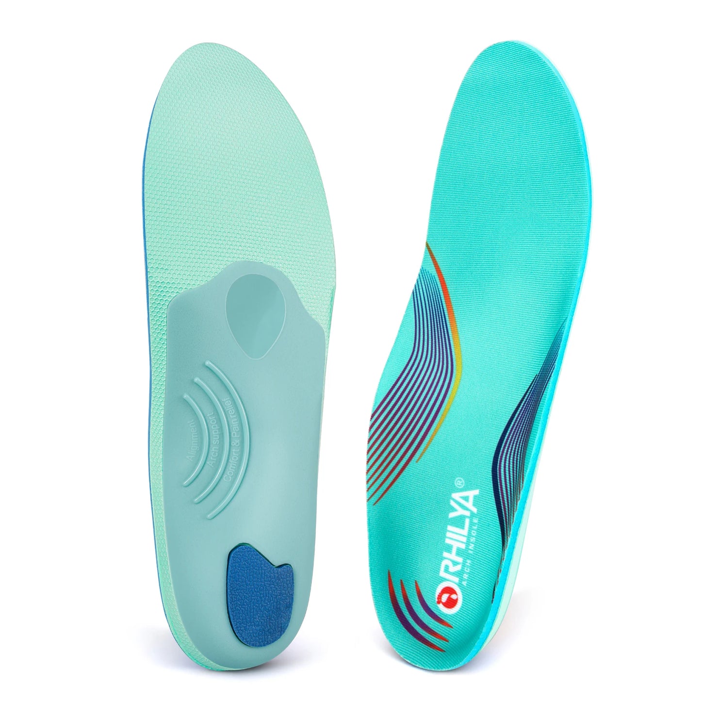 Orthopädische Sporteinlagen 220lbs+ – Hohe Fußgewölbestütze für Damen & Herren | Plattfüße, Fersenschmerzen, Plantarfasziitis Kaufschwan®