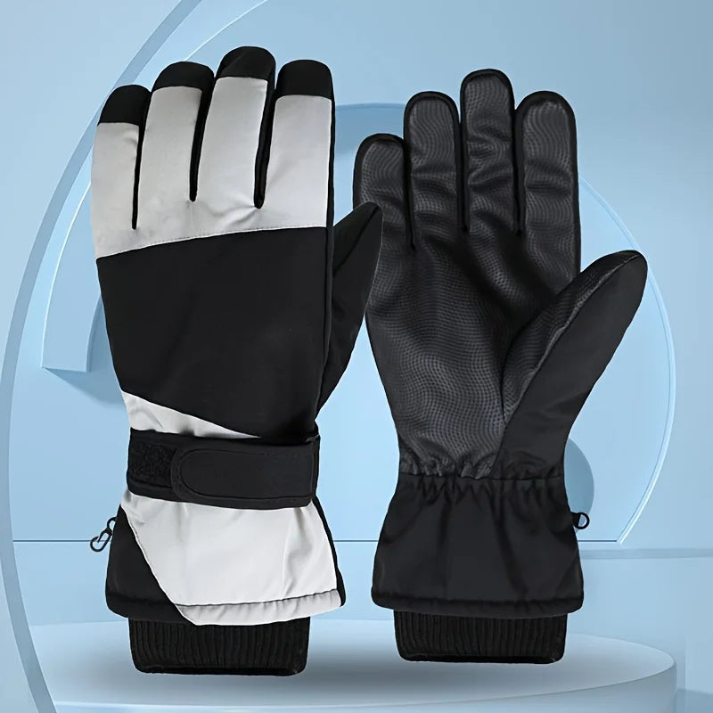 Winter Skihandschuhe – Wasserdichte Winddichte Warme Handschuhe für Damen & Herren | Touchscreen Fahrradhandschuhe & Sportzubehör Kaufschwan®