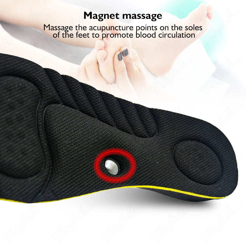 VTHRA Unsichtbare Einlegesohlen mit Höhenverstärkung (2–5cm) | Magnetische Fersenkissen mit Fußgewölbeunterstützung für Damen & Herren Kaufschwan®