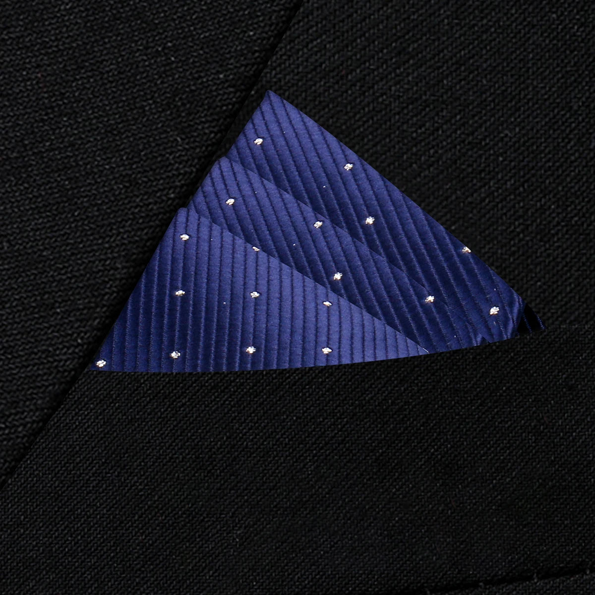 Herren Einstecktuch in Premiumqualität – Neues Design, Einfarbig oder Paisley, Schwarzes Anzug Accessoire in Vielen Farben Kaufschwan®