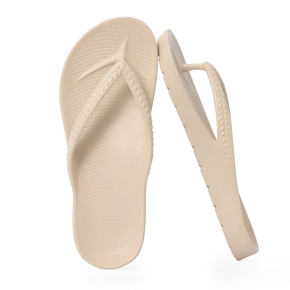 Flip-Flops für Herren | Sommer-Orthopädische Sandalen | Plantarfasziitis-Linderung | Weiche, Leichte Hausschuhe Kaufschwan®