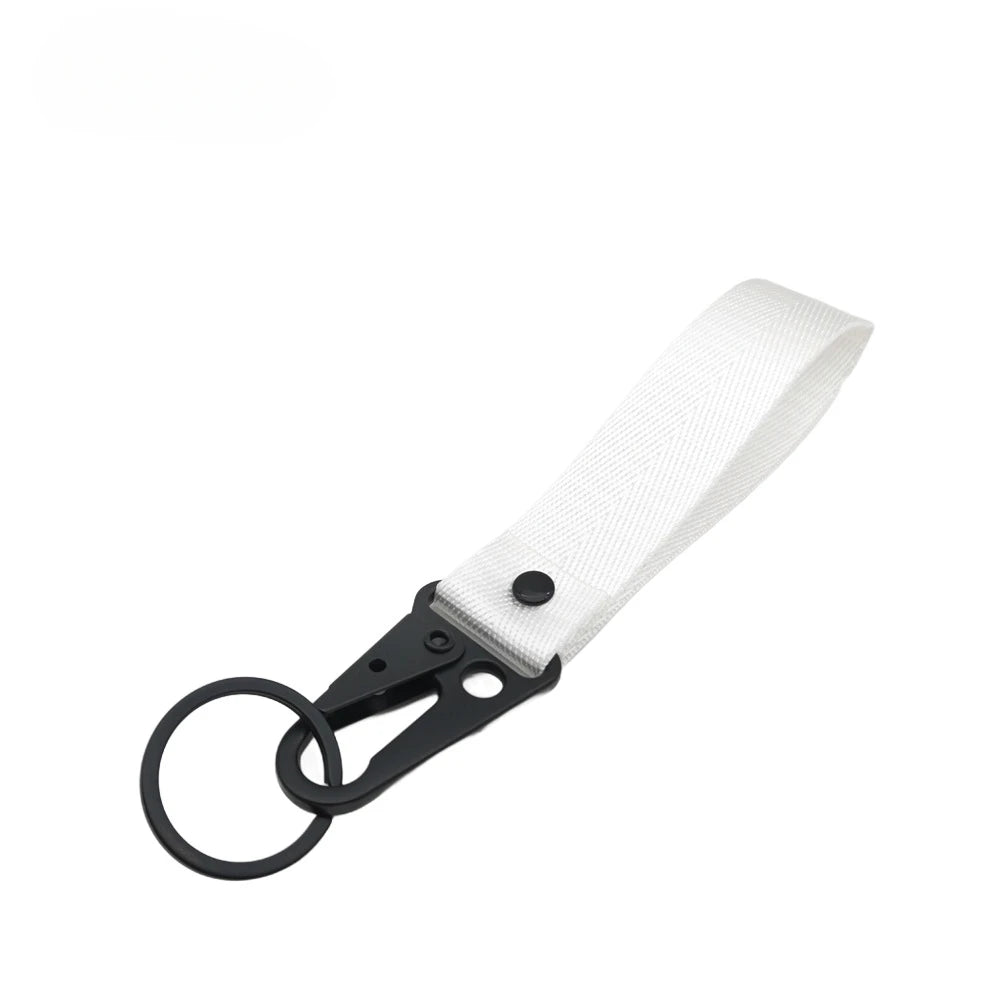 Personalisierter Schlüsselanhänger fürs Handgelenk – Mit eigenem Text oder Logo | Lanyard mit Clip für Auto & Motorrad, Unisex Design