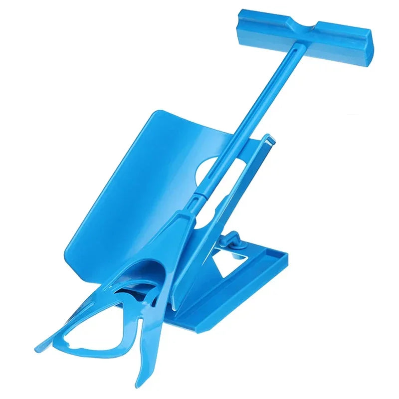 1 Stück Sockenanziehhilfe für Senioren – Tragbare Flexible Sockenhilfe mit Einzigartigem Wiegen-Design | Anziehhilfe für Ältere & Rehabilitationsbedarf Kaufschwan® Blau
