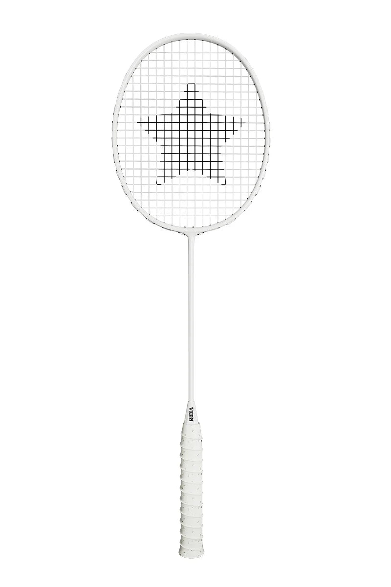 Professionelles Badminton Set – 4U Aluminium-Carbon Schläger mit 2 Federbällen & Tragetasche | Outdoor Trainings Battledore Set Kaufschwan®