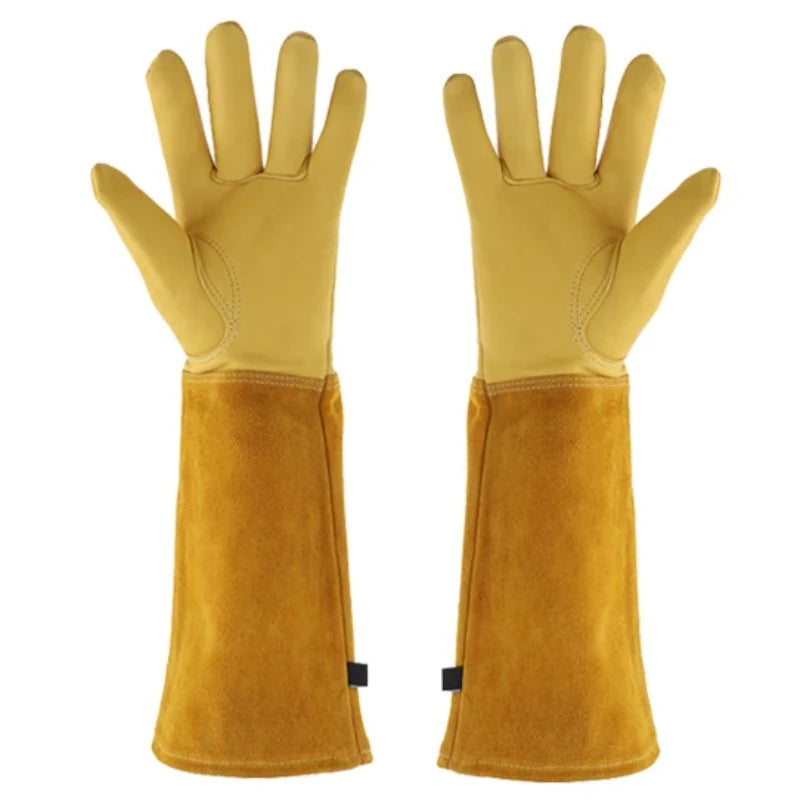 dornenfeste handschuhe Robuste Dornenfeste Gartenhandschuhe mit Langem Schutz Ärmel für Rosen – Kaufschwan®