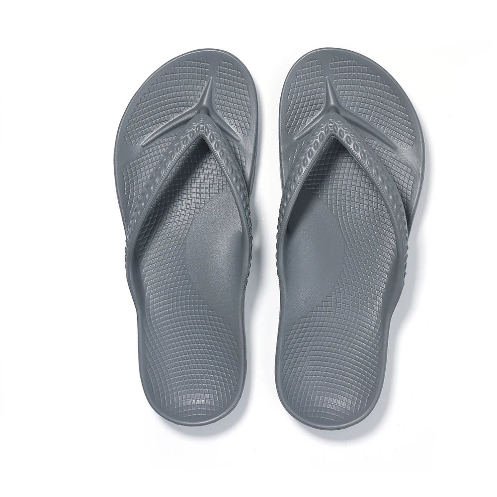 Flip-Flops für Herren | Sommer-Orthopädische Sandalen | Plantarfasziitis-Linderung | Weiche, Leichte Hausschuhe