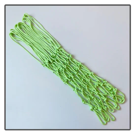 50CM Leuchtendes Basketballnetz – Grünes Fluoreszierendes Glow-in-the-Dark Netz | Selbstleuchtendes Basketballnetz für Kinder & Erwachsene Kaufschwan® Grün