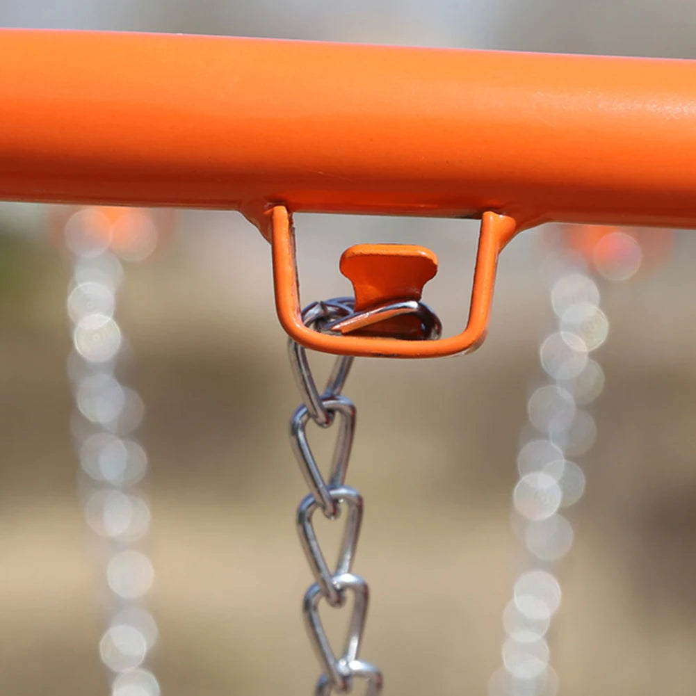 Rostfreies Metall Basketballnetz – Strapazierfähiges Verzinktes Eisen Kettennetz | Outdoor Basketball Korb Ersatznetz Kaufschwan®