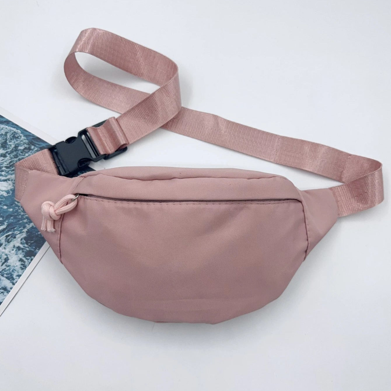 Unisex Gürteltasche – Crossbody Brusttasche & Sling Bag | Reise Hüfttasche, Outdoor Sport Messenger & Schultertasche Kaufschwan® Rosa