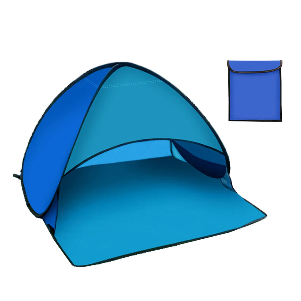 Tragbares Mini Sonnenschutz Zelt – Outdoor Kopfzelt Strand Sonnenschutz Wind- & Sandfest Pop-Up Sonnenblende Kaufschwan®