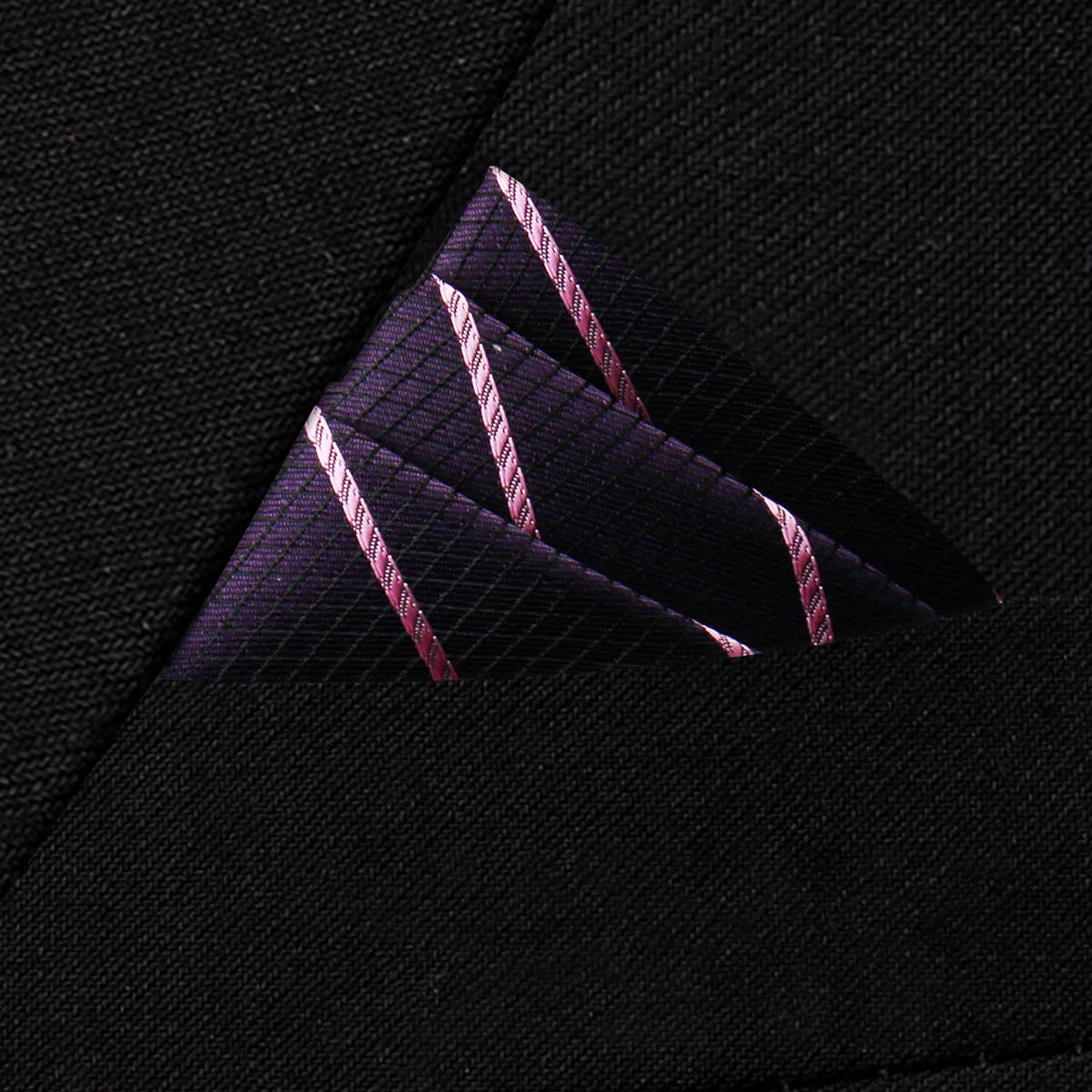 Herren Einstecktuch in Premiumqualität – Neues Design, Einfarbig oder Paisley, Schwarzes Anzug Accessoire in Vielen Farben Kaufschwan®