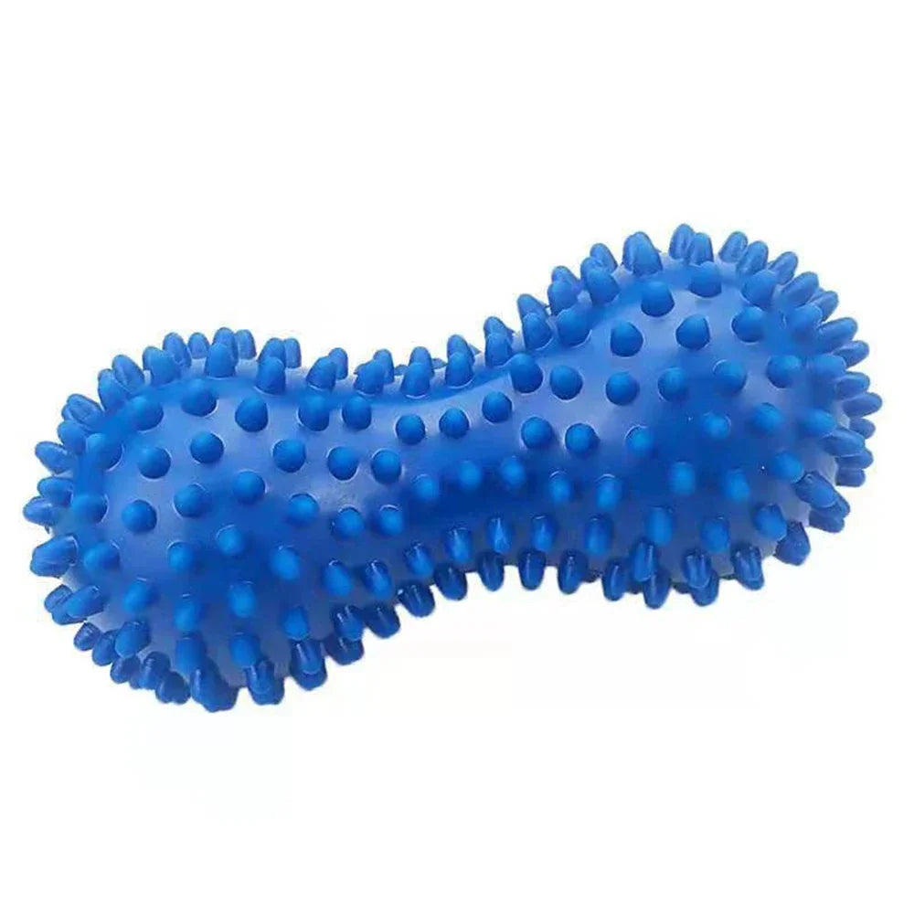 Weicher Noppen-Massage-Peanutball | Reflexzonenmassage & Myofasziale Entspannung | Plantarfasziitis, Muskelentspannung, Triggerpunkt Kaufschwan® Blau