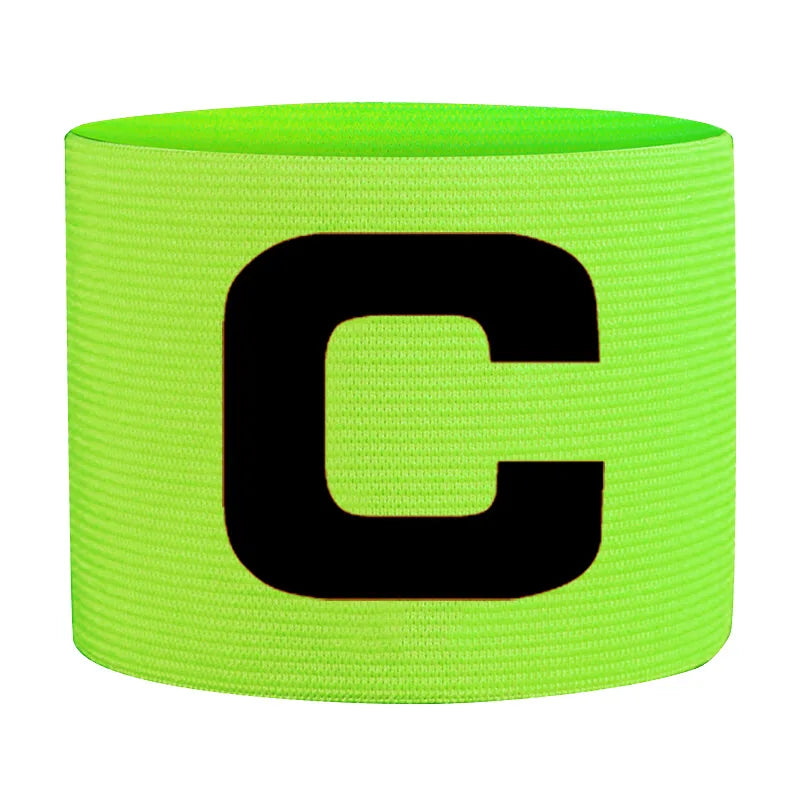 Hochwertige Kapitänsbinde – Verstellbares Fußball Armband | Professionelles Sportzubehör & Geschenk für Mannschaftskapitäne Kaufschwan® Grün