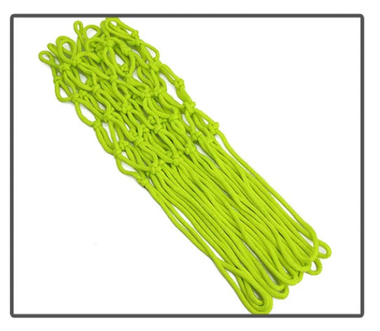 50CM Leuchtendes Basketballnetz – Grünes Fluoreszierendes Glow-in-the-Dark Netz | Selbstleuchtendes Basketballnetz für Kinder & Erwachsene Kaufschwan® Gelb