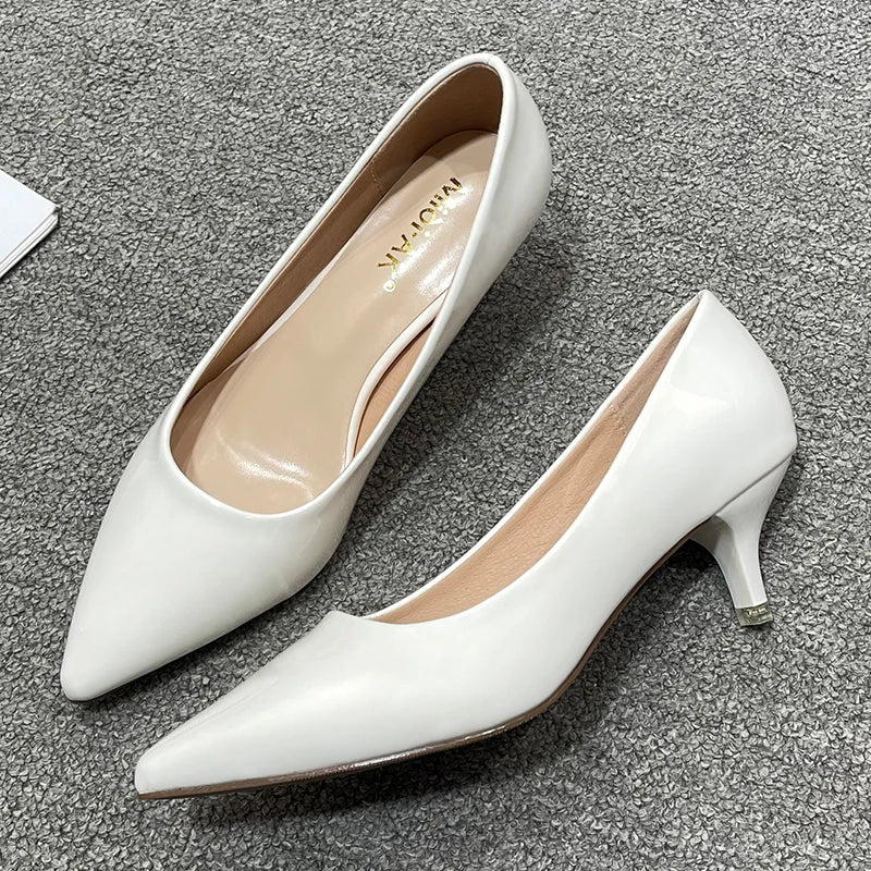 Damen Business-Pumps mit 5 cm Absatz – Elegante Spitzenschuhe