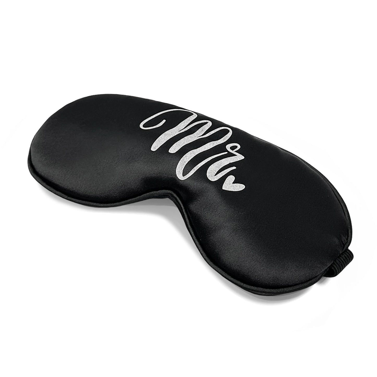 Mr & Mrs Seidige Schlafmasken-Set | Verstellbares Elastisches Band | Bequeme Augenabdeckungen für Paare, Hochzeit & Jubiläum Kaufschwan®