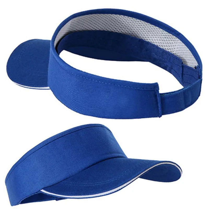 Tennis Visor Kappe für Damen & Herren – Verstellbare Sport Sonnenkappe | Leichte Lauf-, Strand- & Outdoor Tennis Mütze Kaufschwan®