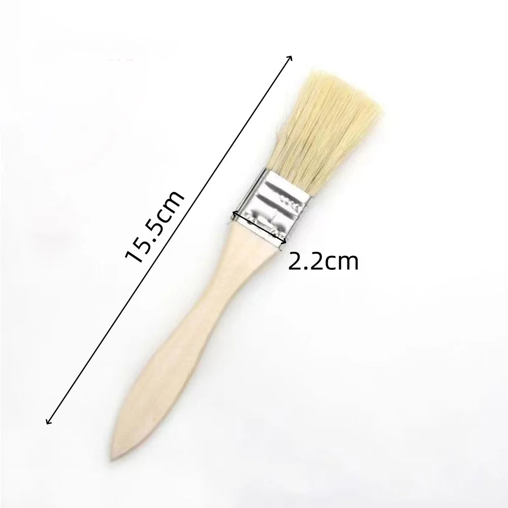 Schweineborsten Pinsel mit Holzgriff – Werkzeug für Malerei, Verputzen und Reinigung Kaufschwan®