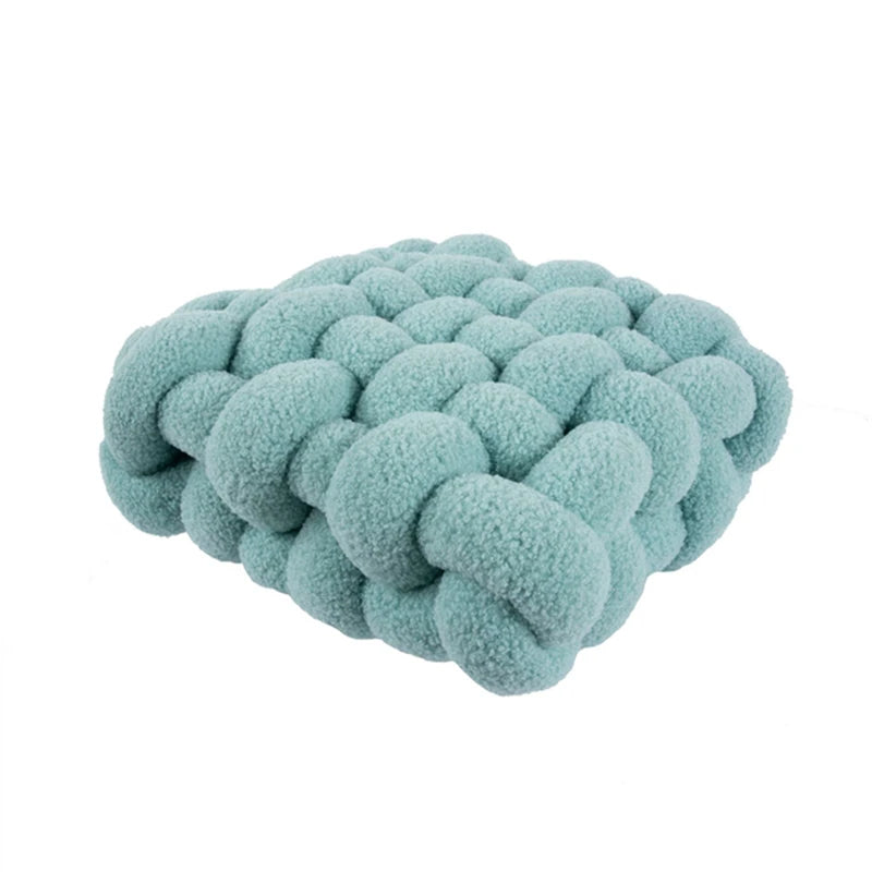 Luxuriöses Kissen für Wohnzimmer | Weicher Lammfell Dekokissen für Sofa & Stuhl | Komfortables Sitzkissen für Zuhause