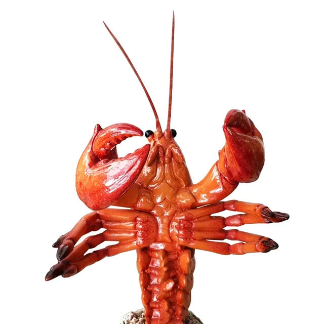 Hummer Weinflaschenhalter – Harz Langusten Flaschenständer | Maritime Küchen- & Bar Dekoration | Meeres-Themen Ornament