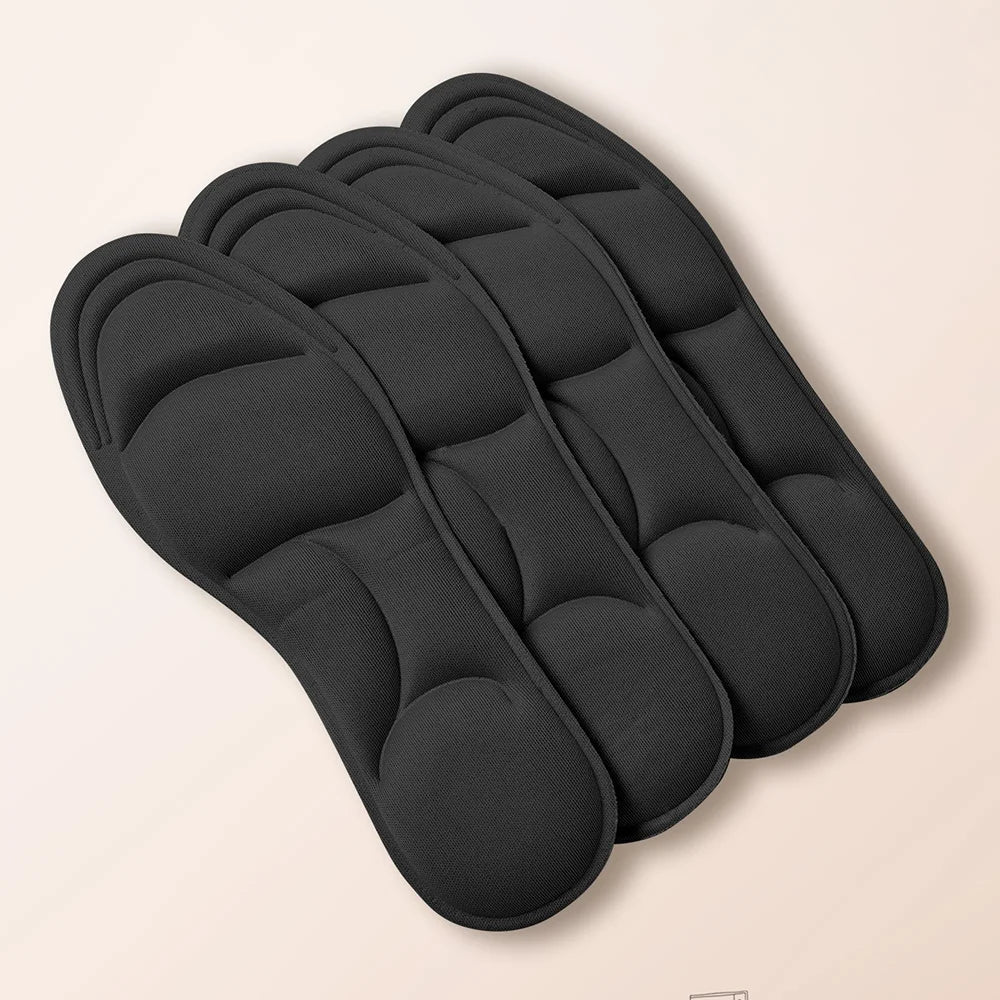 5D Massage Memory Foam Einlegesohlen – Orthopädische Atmungsaktive Schuheinlagen | 1/2/4/16 Paar | Komfort für Sport, Arbeit & Alltag Kaufschwan®