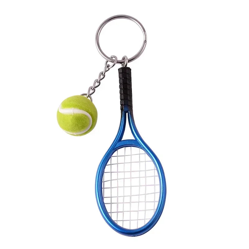 1 Stück Mini Tennis Schläger Schlüsselanhänger – Süßer Sport Schlüsselring | Geschenk für Tennisfans & Sportliebhaber Kaufschwan®