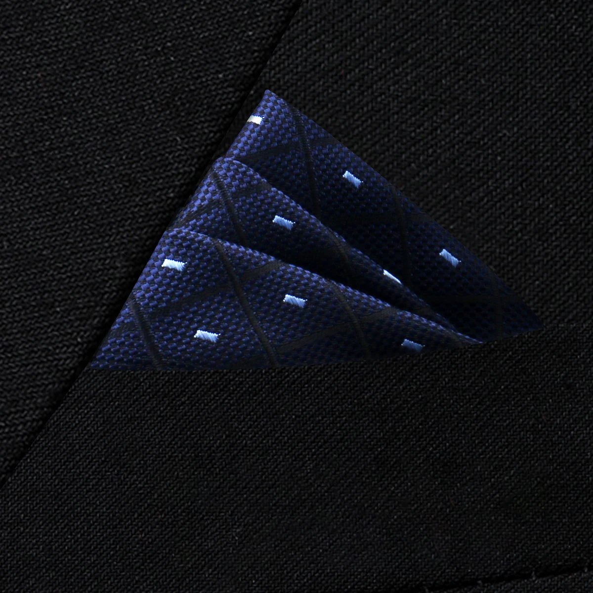 Herren Einstecktuch – Neues Design Jacquard Gewebtes Taschentuch, Braunes Anzug Accessoire für Hochzeit, Party & Formelle Anlässe