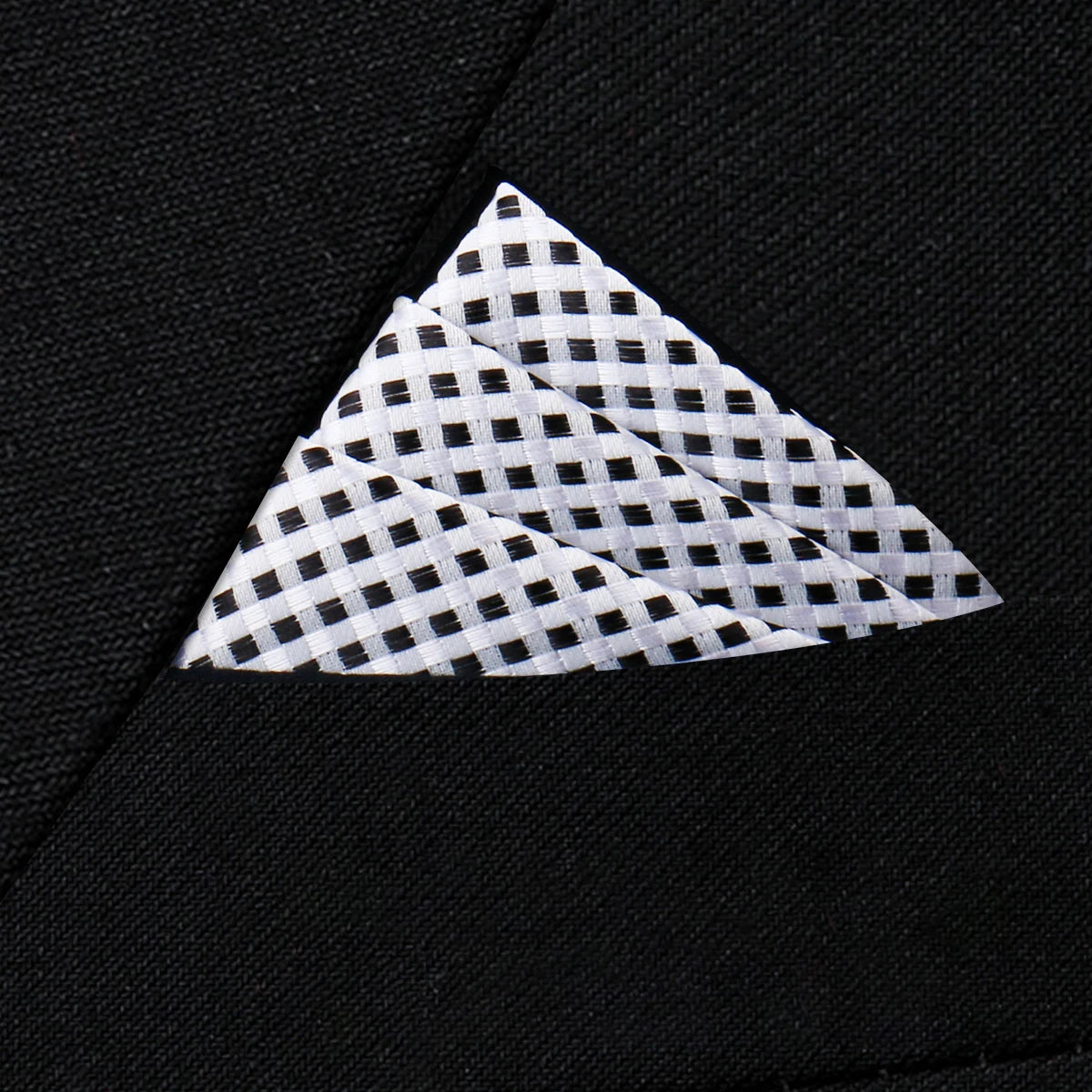 Herren Einstecktuch – Neues Design Jacquard Gewebtes Taschentuch, Braunes Anzug Accessoire für Hochzeit, Party & Formelle Anlässe