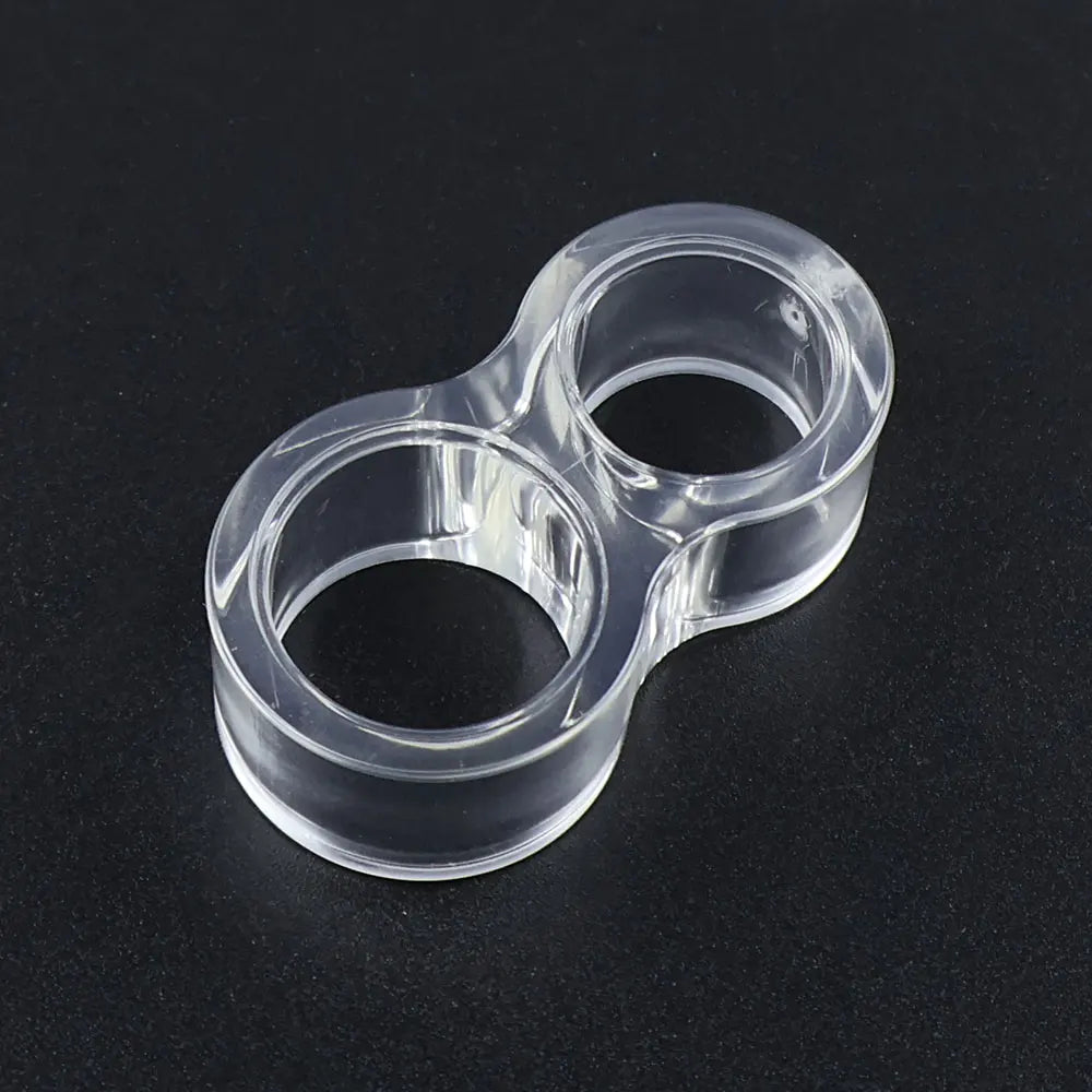 5er Set Transparente Türstopper – Stoßdämpfendes Tür- & Wandschutz Pad | Anti-Kollisions Puffer Ring für Möbel & Türklinken Kaufschwan®