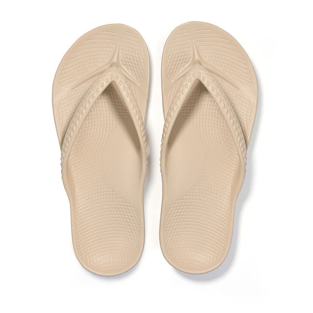 Flip-Flops für Herren | Sommer-Orthopädische Sandalen | Plantarfasziitis-Linderung | Weiche, Leichte Hausschuhe