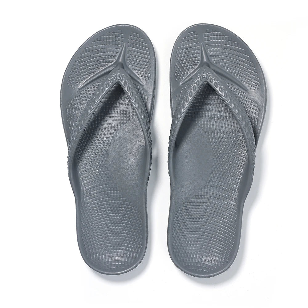 Flip-Flops für Herren | Sommer-Orthopädische Sandalen | Plantarfasziitis-Linderung | Weiche, Leichte Hausschuhe Kaufschwan®