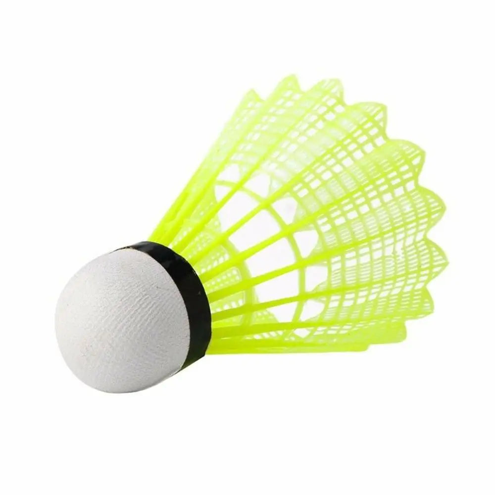 3/6 Stück Langlebige Gelbe Nylon Federbälle – Trainings Federbälle für Indoor & Outdoor Badminton Kaufschwan®