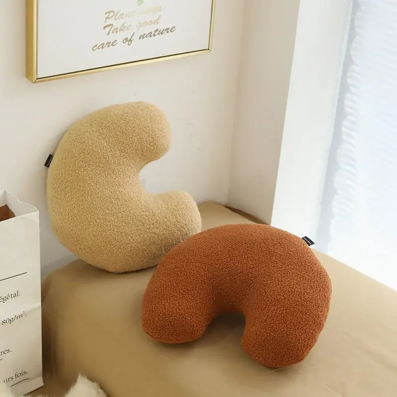 3D Samt Wolken Kissen | Weiches & Bequemes Rundkissen für Sofa Kaufschwan®