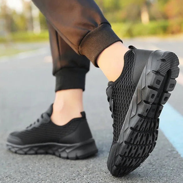 Herren Tennis & Laufschuhe – Leichte Atmungsaktive Mesh Sneaker | Outdoor Joggen, Spazieren & Sport Kaufschwan®