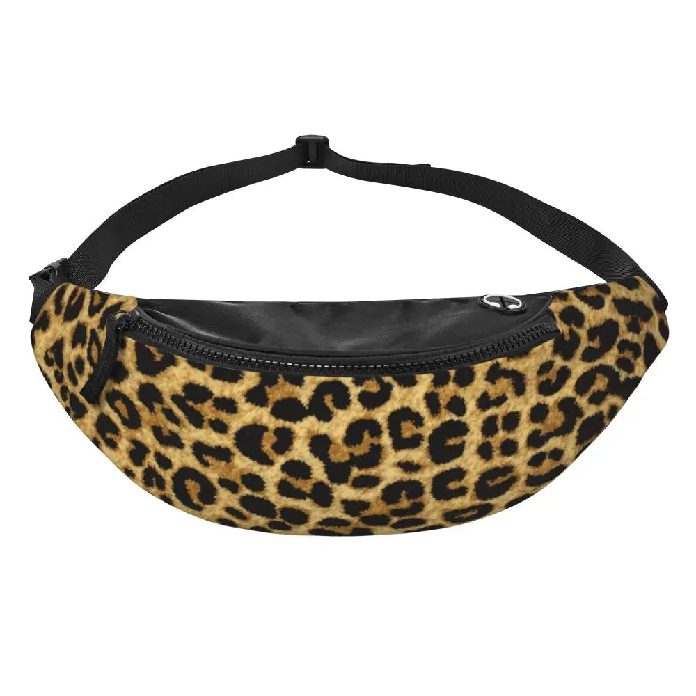 Leopardenmuster Gürteltasche – Unisex Hüfttasche | Cheetah Print Crossbody Bag für Laufen, Reisen & Handy Kaufschwan®