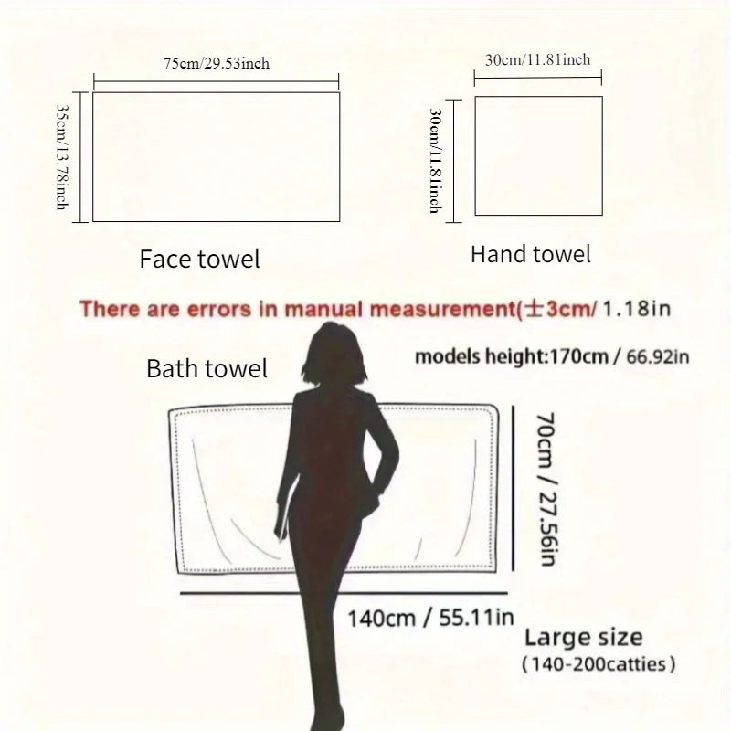 8-teiliges Gestreiftes Badetuch Set – Ultraweich, Hochsaugfähig & Fusselfrei | Fünf-Sterne Hotelqualität Handtücher Kaufschwan®