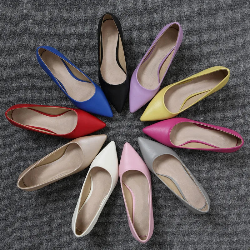 Damen Business-Pumps mit 5 cm Absatz – Elegante Spitzenschuhe