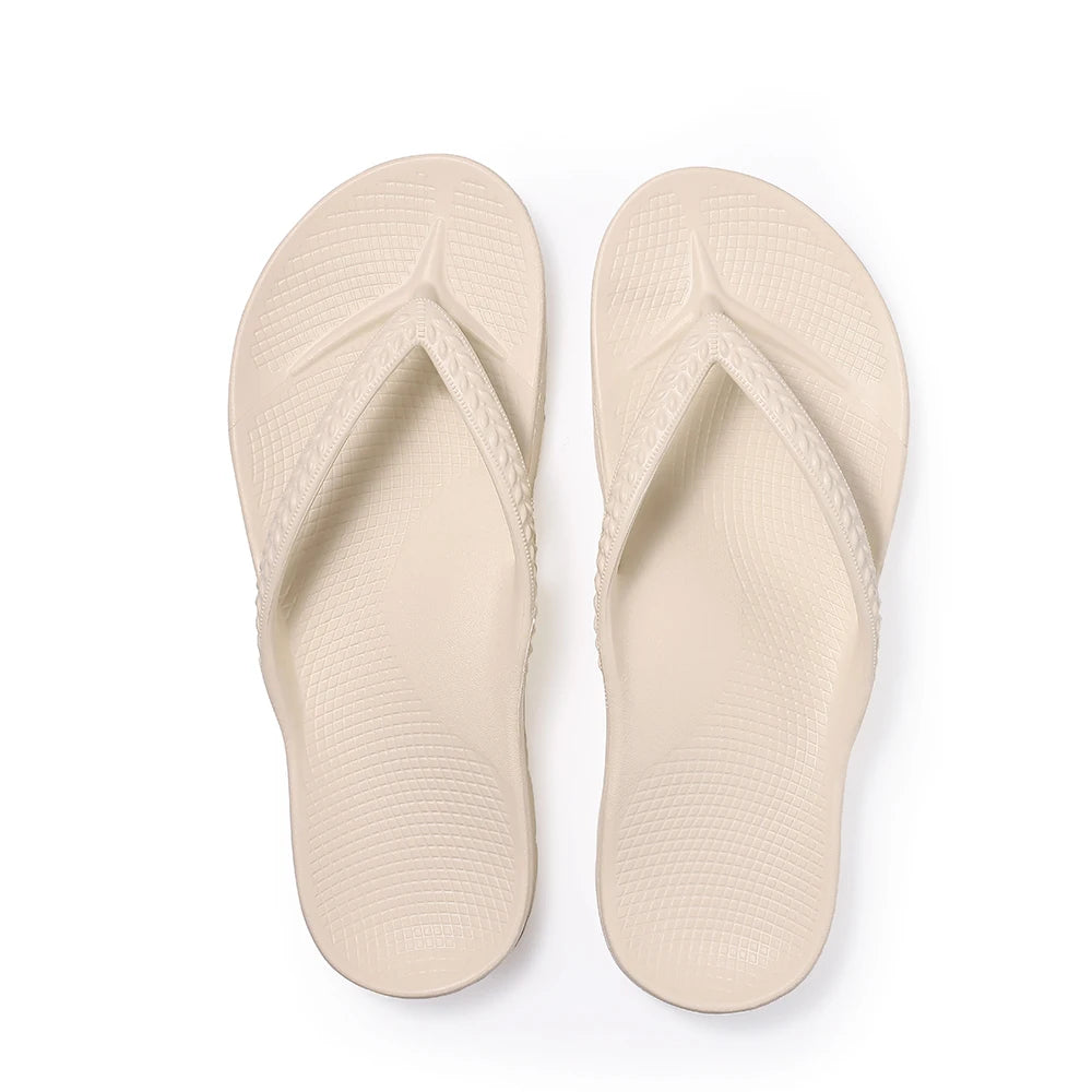 Flip-Flops für Herren | Sommer-Orthopädische Sandalen | Plantarfasziitis-Linderung | Weiche, Leichte Hausschuhe
