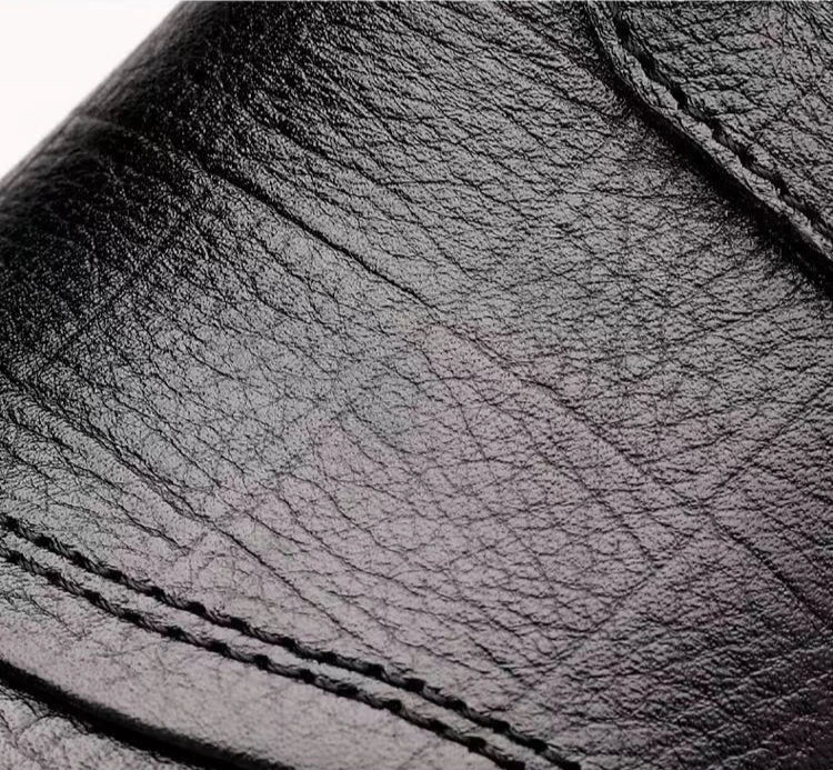 Herren Lederschuhe mit Spitzem Design – Schwarze Weiche Freizeitschuhe | Elegante Retro-Businessschuhe für Sommer & Alltag Kaufschwan®