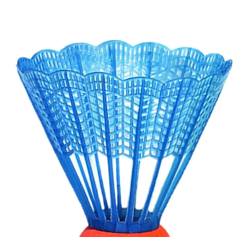 4 Stück Bunte Federbälle – Langlebige Trainings Federbälle mit Stabiler Flugbahn | Outdoor Badminton Zubehör Kaufschwan®